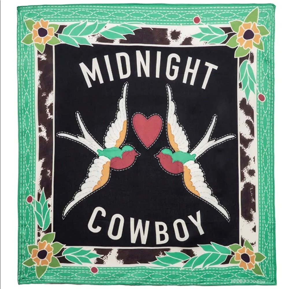 Double D Ranch Midnight Cowboy Scarf